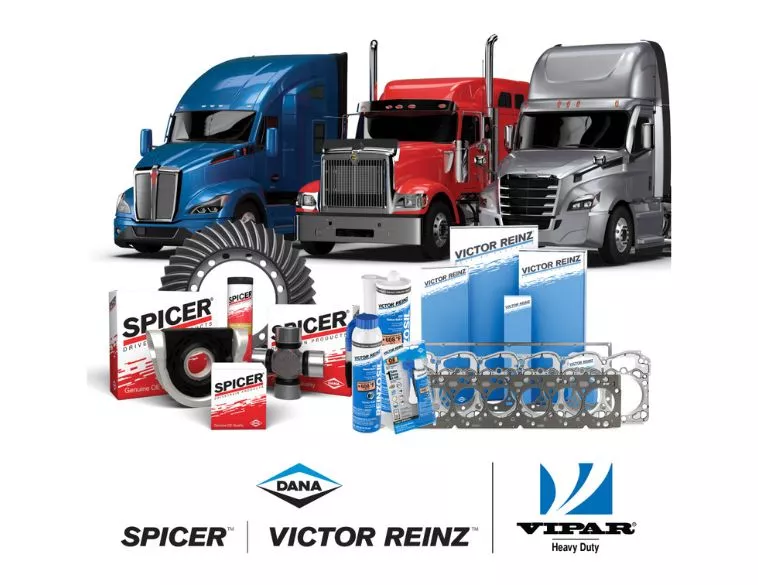 Dana étend l'accès aux marques Spicer et Victor Reinz via VIPAR