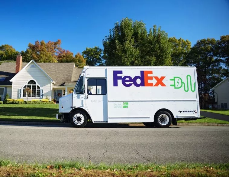 FedEx Drops Massive $300M+ Order for 2,000 Harbinger Electric Trucks