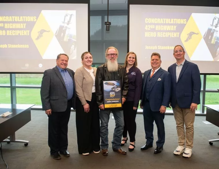Commercial Driver Honored for On-Road Emergency Rescue